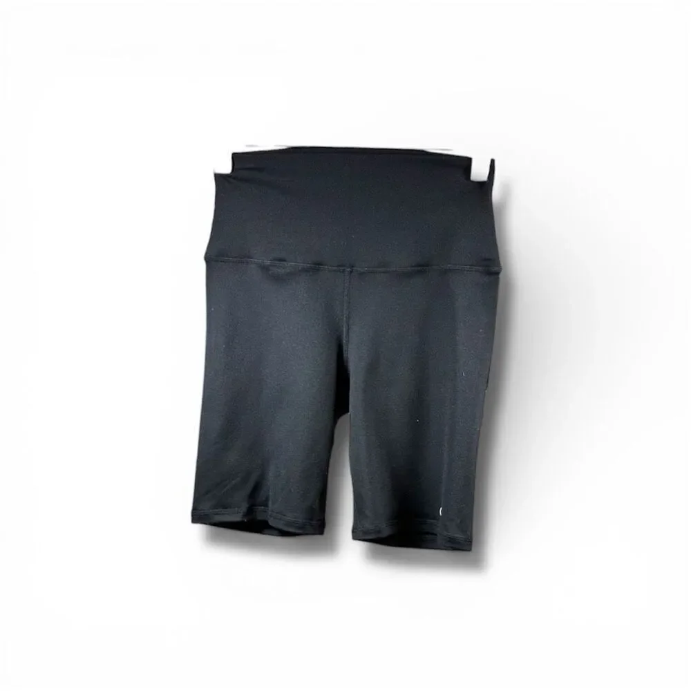 ALO Yoga NWT High Waist Biker Short Major Moves in Black Size XXS